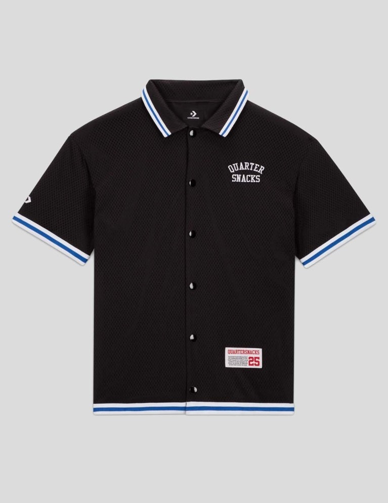 X quartersnacks warm up top black